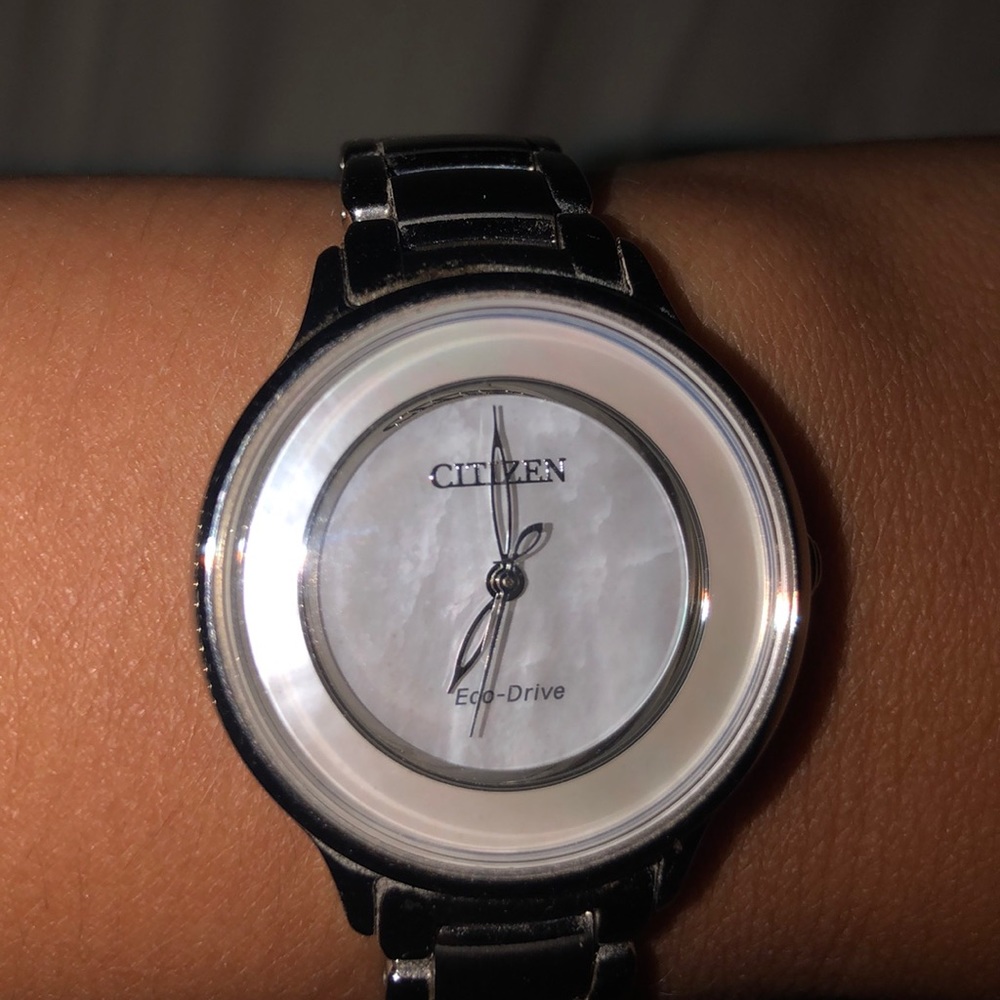 Citizen Pearl Faced Eco-Drive watch